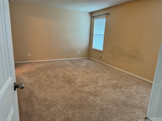 spare room with carpet flooring