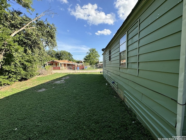 view of yard