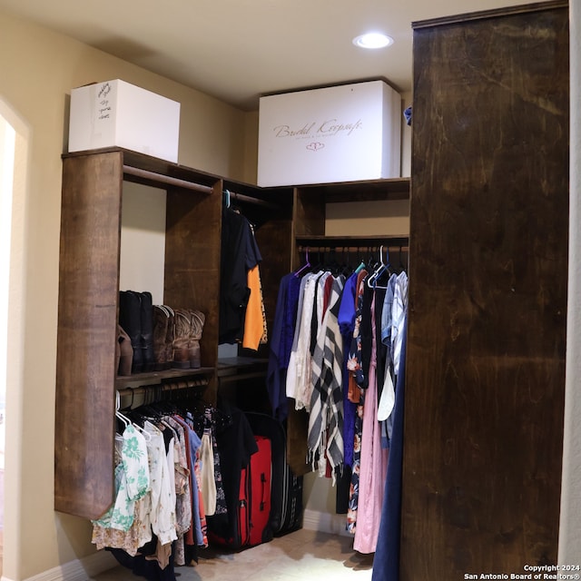 view of spacious closet