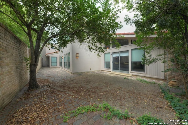 view of rear view of house