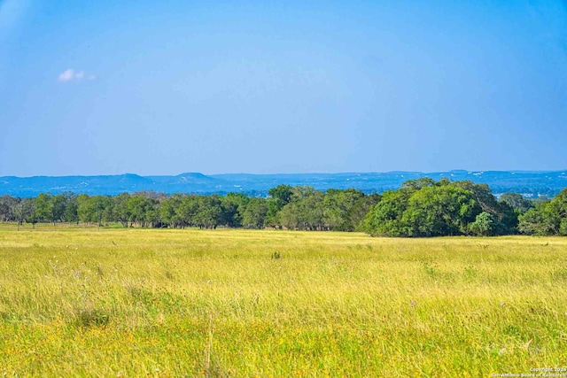 view of mountain feature