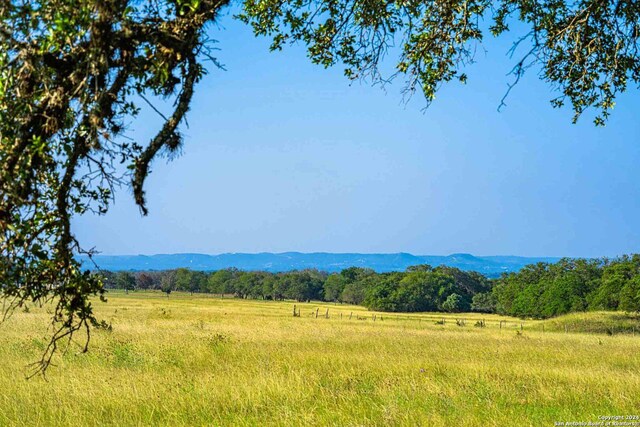 property view of mountains with a rural view