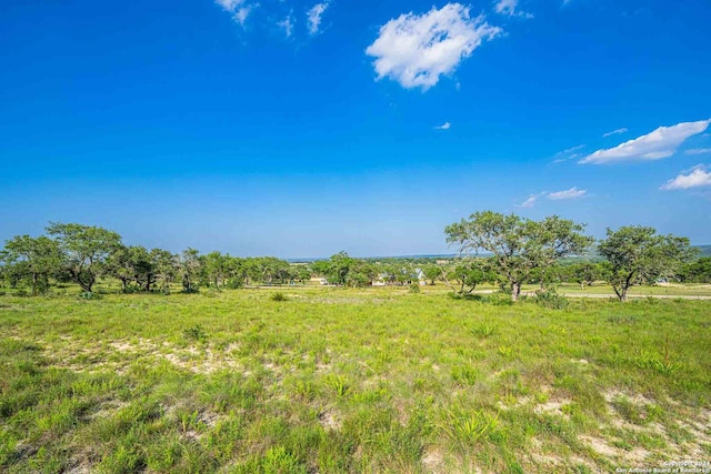 view of landscape featuring a rural view