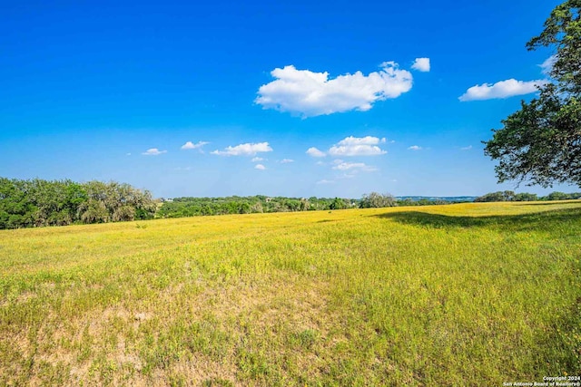 view of landscape with a rural view