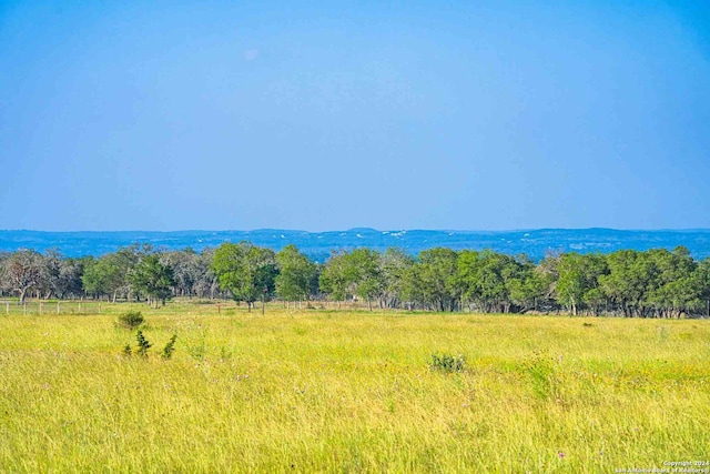 view of mountain feature featuring a rural view