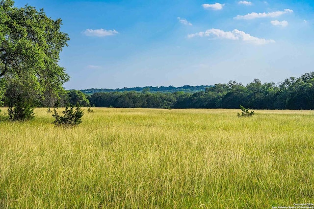 view of landscape featuring a rural view