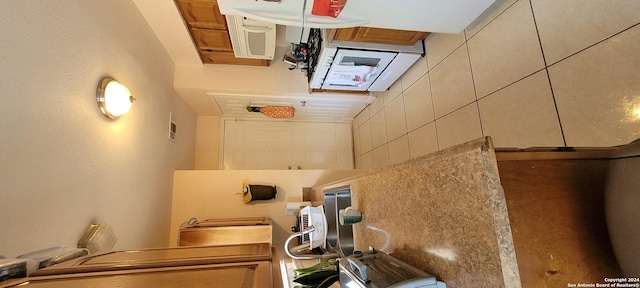 kitchen featuring visible vents