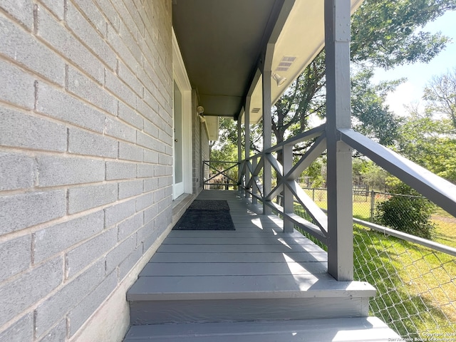 view of stairway