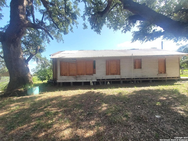 view of back of house