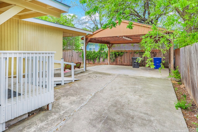 view of patio / terrace