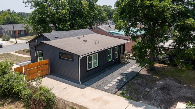 view of property exterior