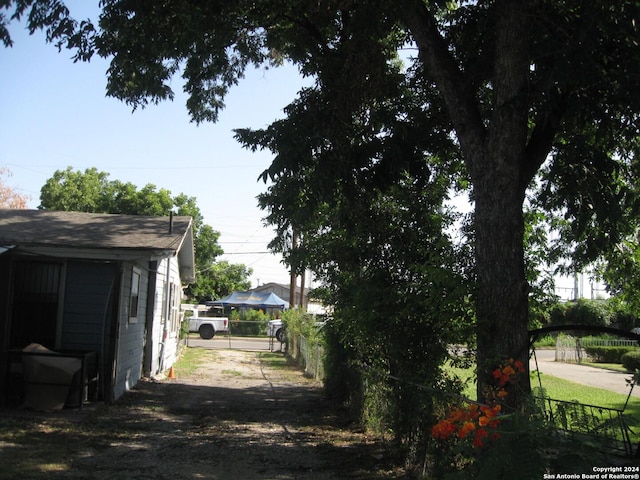 view of yard