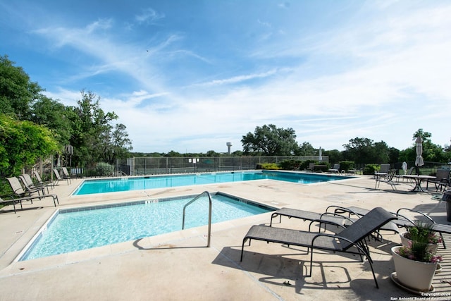 view of pool