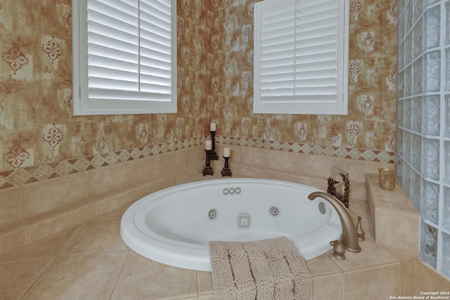 full bathroom with tile patterned floors, shower / bath combo, toilet, and dual bowl vanity