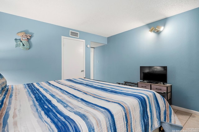 view of tiled bedroom