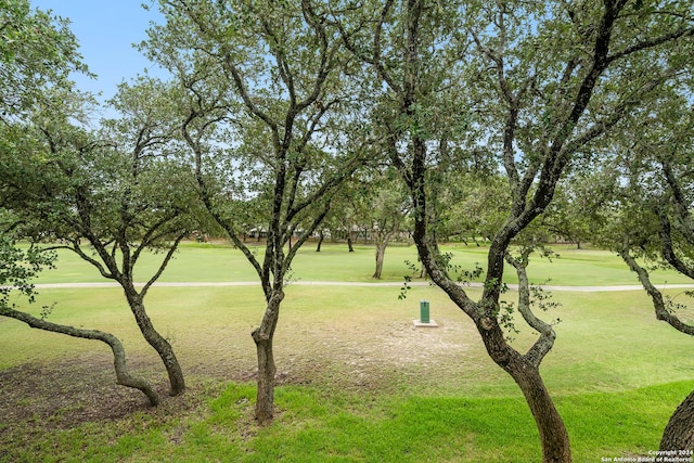 surrounding community featuring a lawn