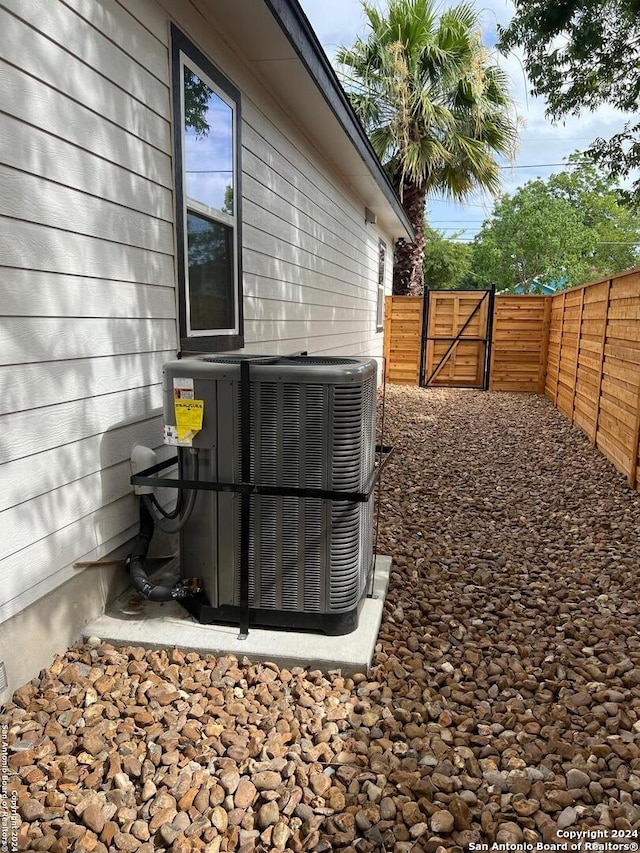 exterior details featuring central air condition unit