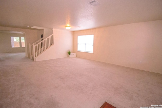 unfurnished room featuring carpet floors and a healthy amount of sunlight