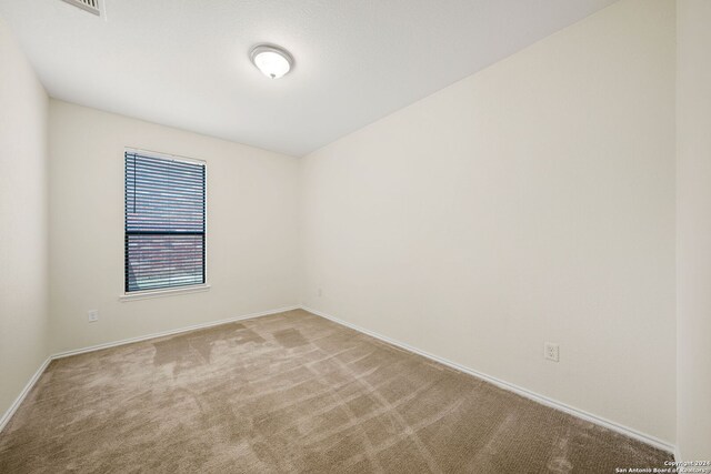 unfurnished room with carpet