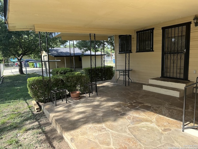 view of patio