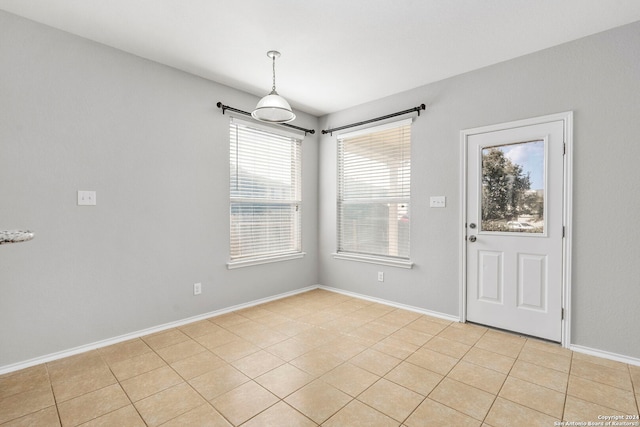 interior space with a wealth of natural light