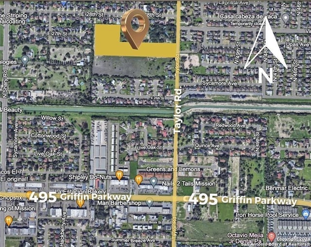 map location