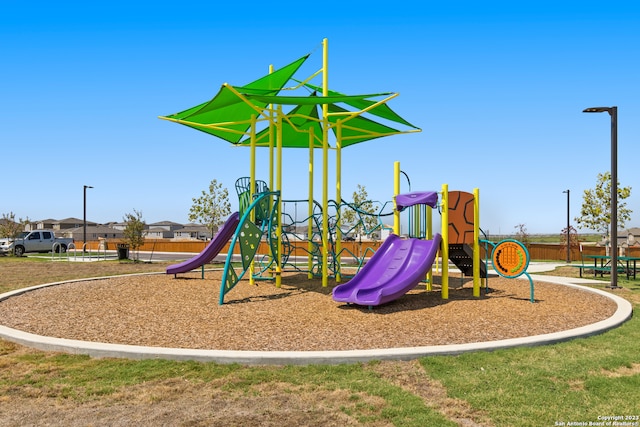 view of community playground