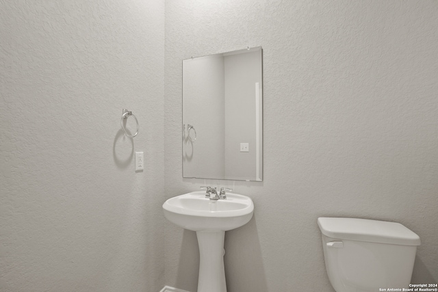 bathroom with toilet