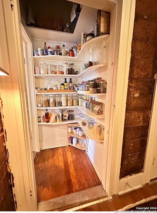 view of pantry