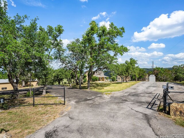 view of road