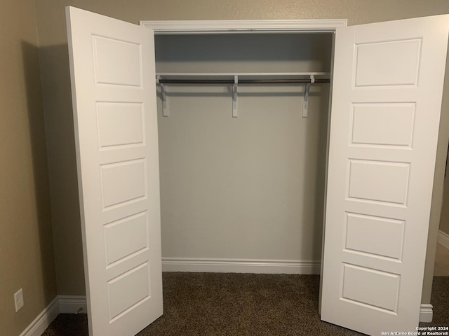 view of closet