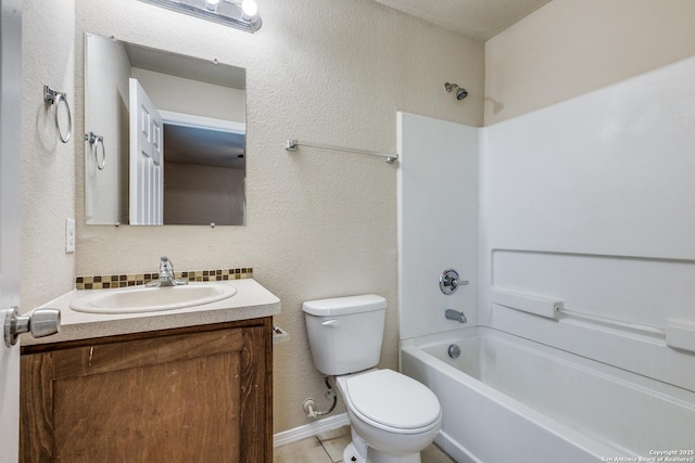 203 Carranza St, San Antonio, TX 78225 - bathroom featuring toilet, vanity, and shower / washtub combination