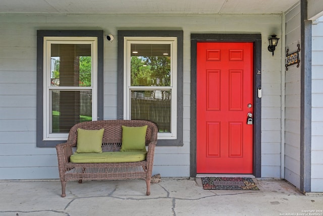 view of entrance to property