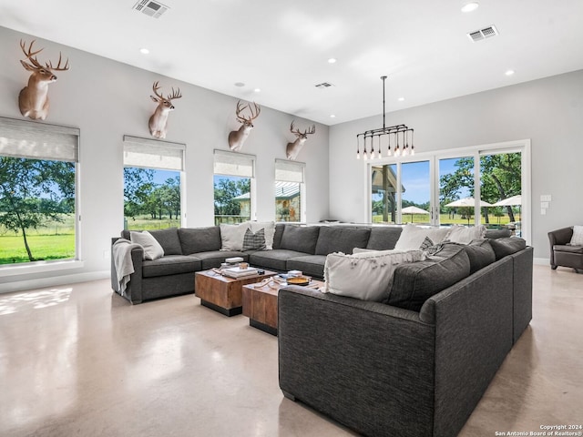 view of living room