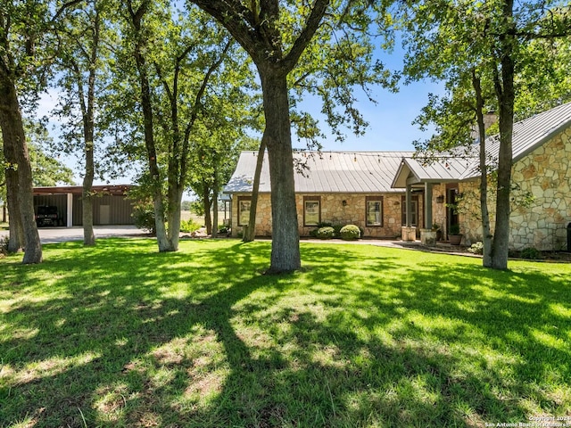 5 Old Fredericksburg, Boerne, TX 78015 - view of yard