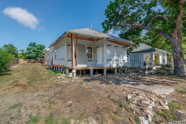 view of front of house