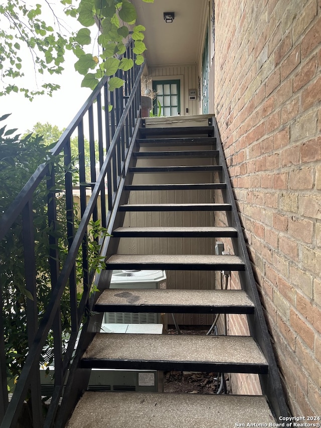 view of staircase