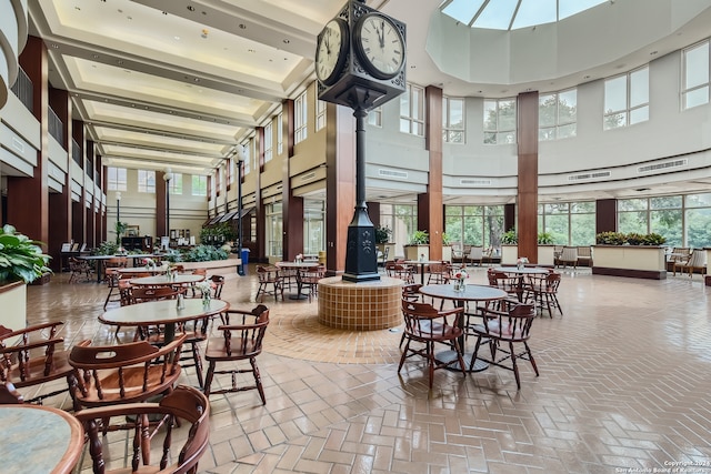 view of community lobby