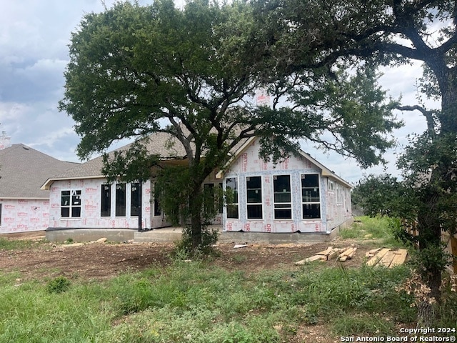 view of rear view of house