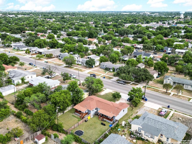 aerial view