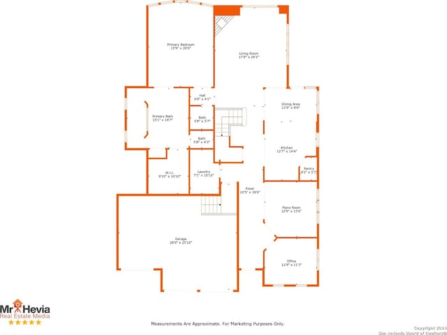 1007 Boulder Cyn, San Antonio, TX 78260 - floor plan