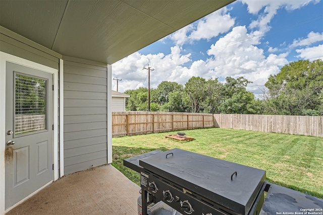 exterior space featuring a patio