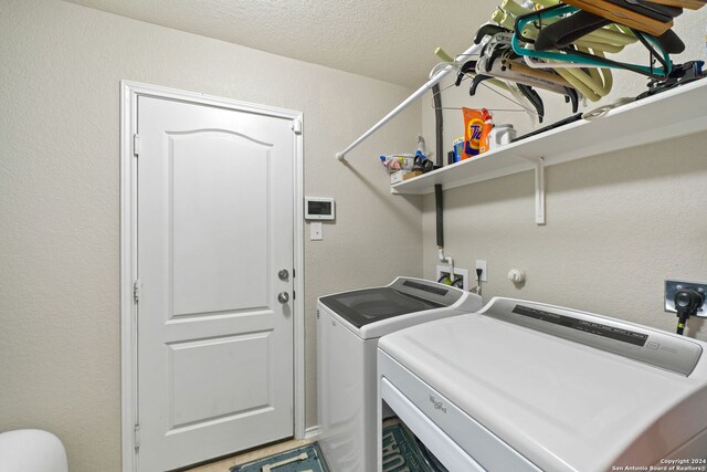 full bathroom featuring dual vanity, tile patterned floors, shower / tub combo with curtain, and toilet