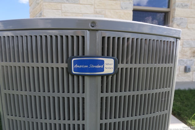 exterior details featuring central air condition unit