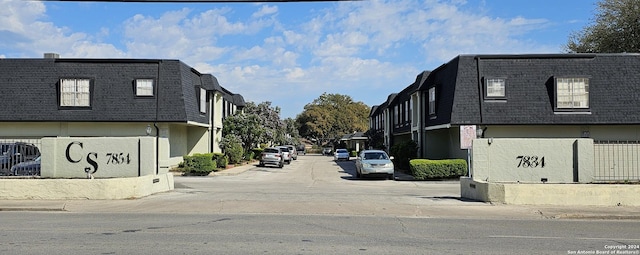 view of road