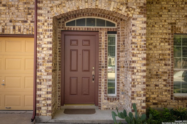 view of entrance to property