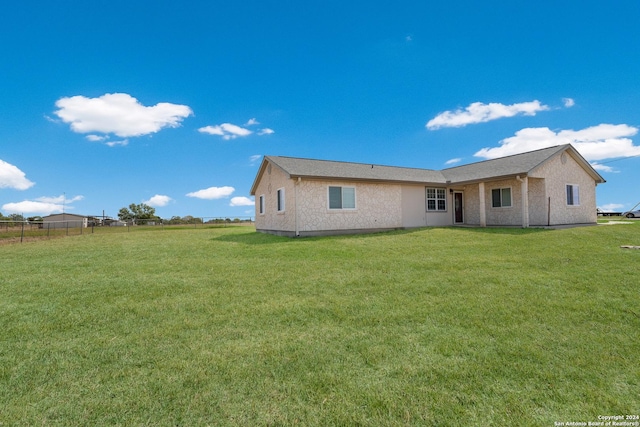 10886 Macaway Rd, Adkins, TX 78101 - view of rear view of property