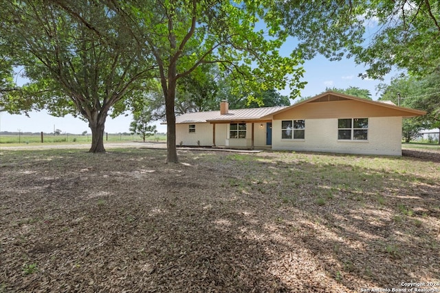 view of rear view of house