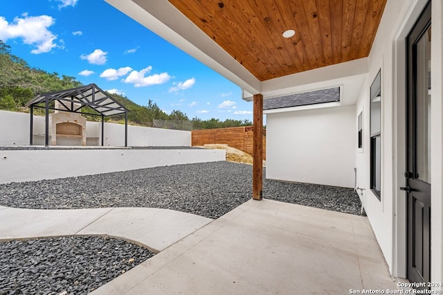 view of patio / terrace