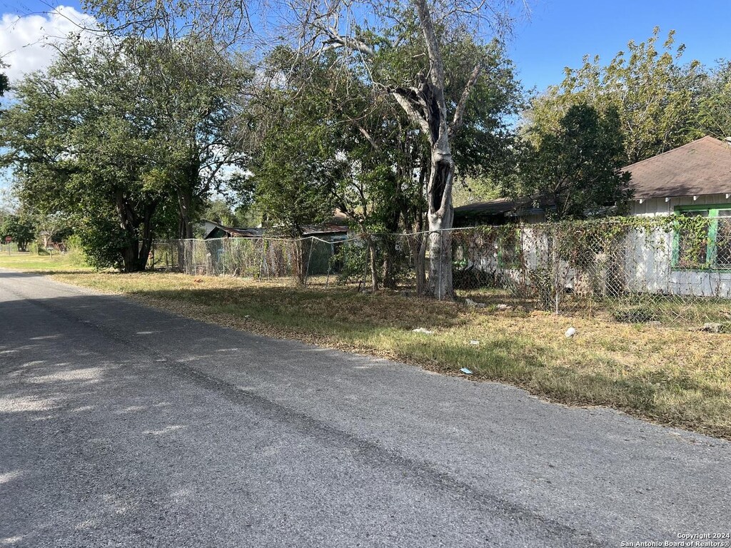 view of road